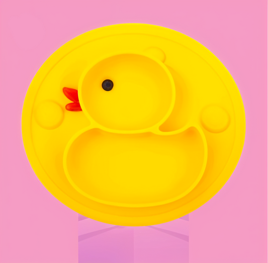 Baby Duck Silicone Plate