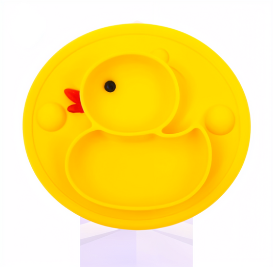 Baby Duck Silicone Plate